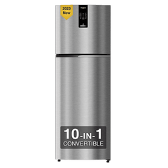 Whirlpool Intellifresh Pro 278 235 Litres 2 Star Frost Free Double Door Convertible Refrigerator with 6th Sense Technology (Grey)