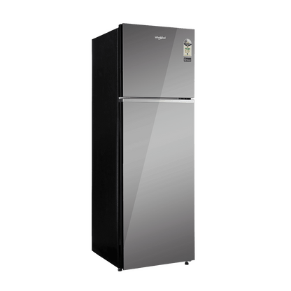 Whirlpool Intellifresh 259 Litres 2 Star Frost Free Double Door Refrigerator with 6th Sense Technology (Mirror Glass)