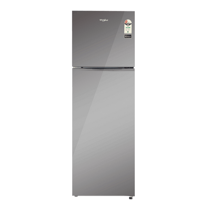 Whirlpool Intellifresh 259 Litres 2 Star Frost Free Double Door Refrigerator with 6th Sense Technology (Mirror Glass)