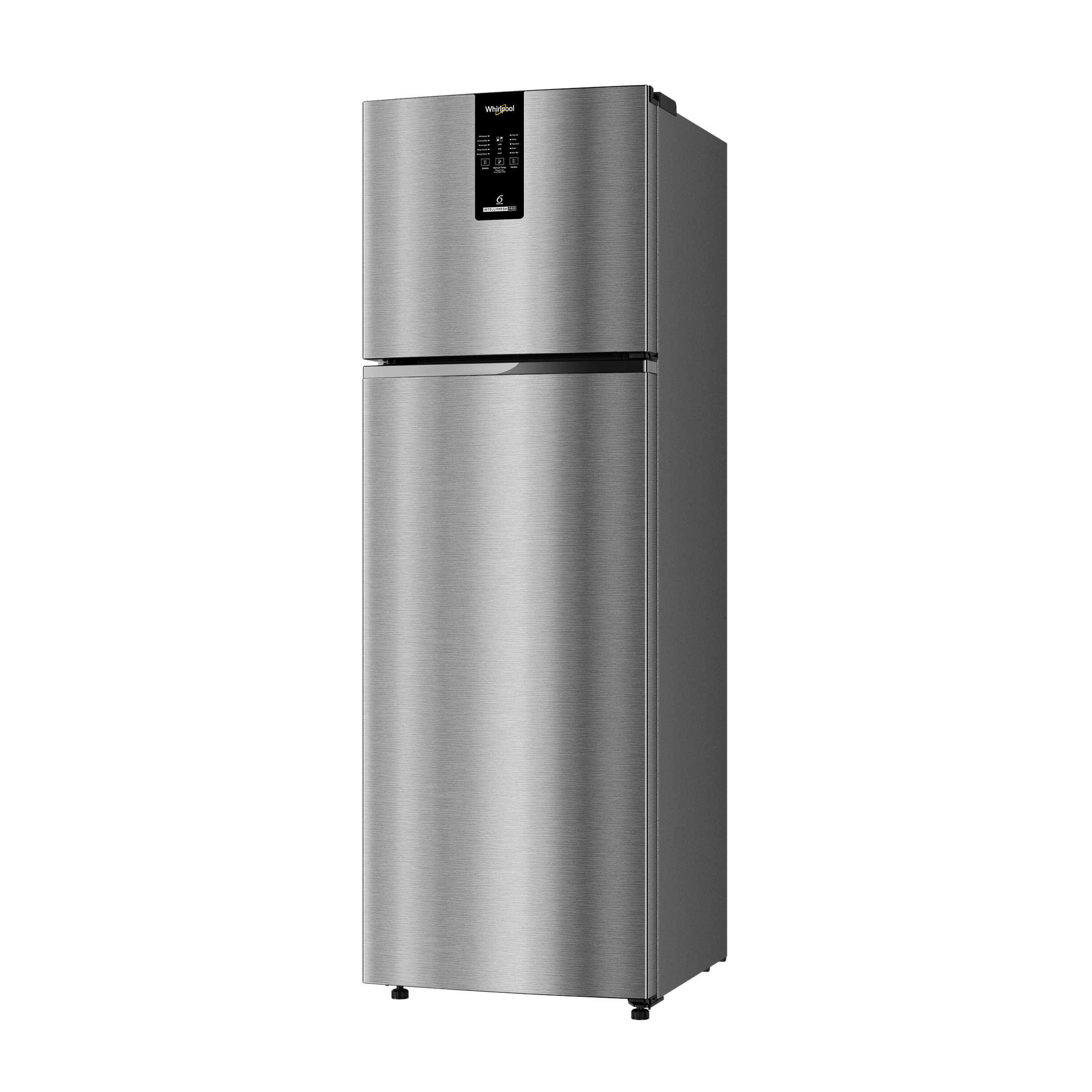 Whirlpool Intellifresh Pro 259 Litres 2 Star Frost Free Double Door Convertible Refrigerator with 6th Sense Technology (Grey)