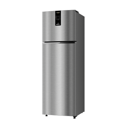 Whirlpool Intellifresh Pro 259 Litres 2 Star Frost Free Double Door Convertible Refrigerator with 6th Sense Technology (Grey)