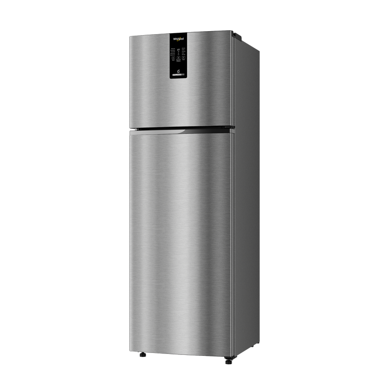 Whirlpool Intellifresh Pro 259 Litres 2 Star Frost Free Double Door Convertible Refrigerator with 6th Sense Technology (Grey)
