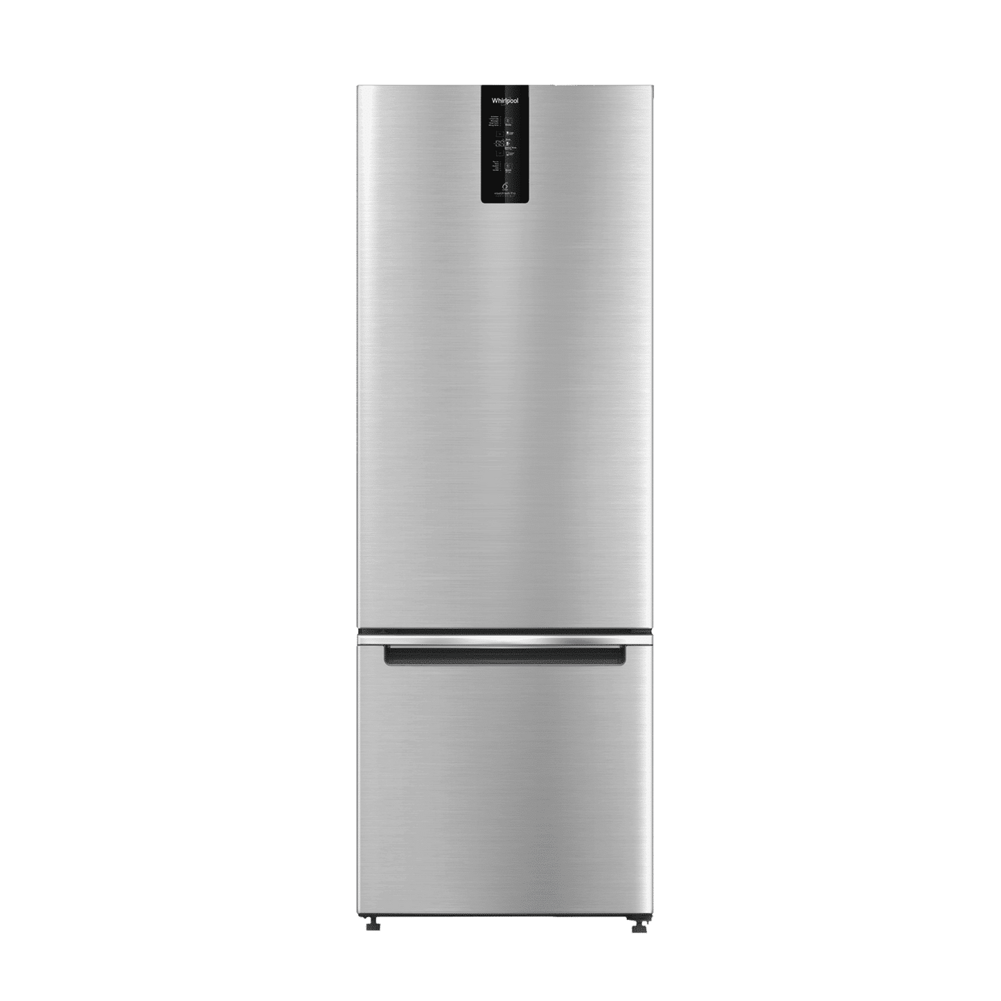 Whirlpool Intellifresh Pro 285 Litres 2 Star Frost Free Double Door Bottom Mount Convertible Refrigerator with 6th Sense Technology (IFPRO BM INV CNV 3, Grey)