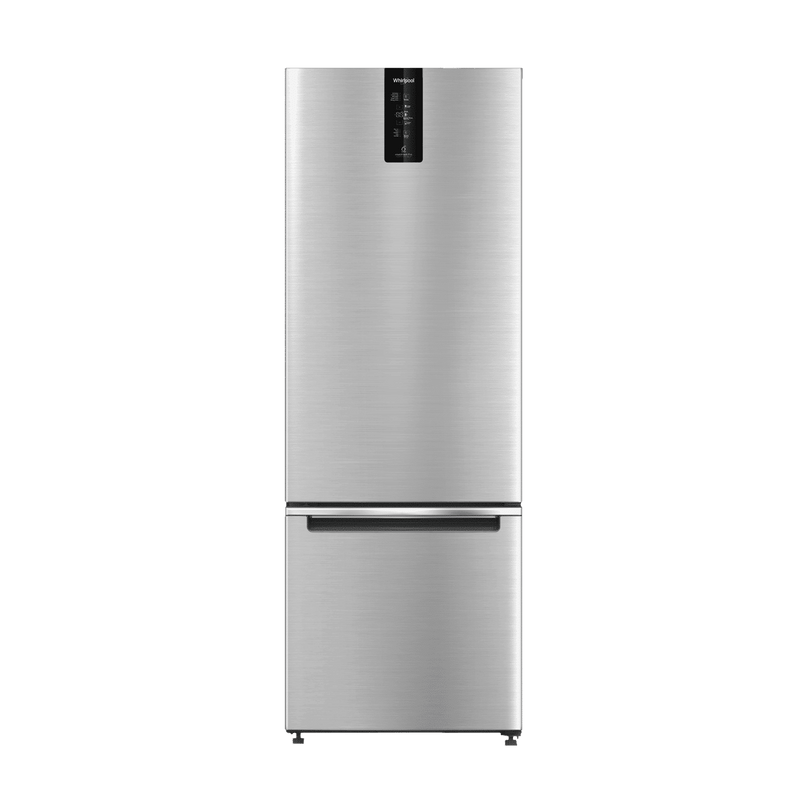 Whirlpool Intellifresh Pro 285 Litres 2 Star Frost Free Double Door Bottom Mount Convertible Refrigerator with 6th Sense Technology (IFPRO BM INV CNV 3, Grey)