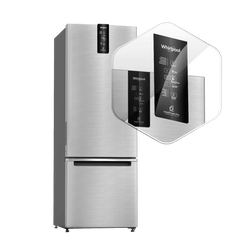 Whirlpool Intellifresh Pro 285 Litres 2 Star Frost Free Double Door Bottom Mount Convertible Refrigerator with 6th Sense Technology (IFPRO BM INV CNV 3, Grey)