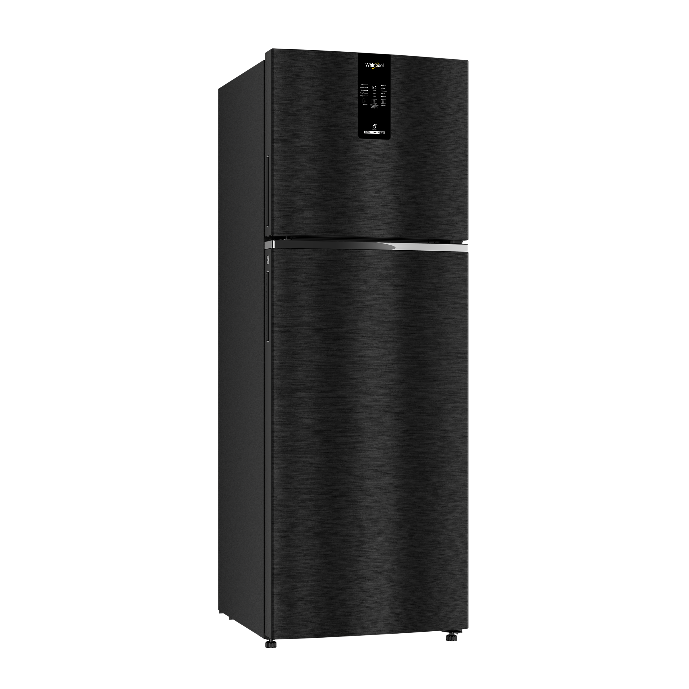 Whirlpool Intellifresh Pro 375 327 Litres 2 Star Frost Free Double Door Convertible Refrigerator with 6th Sense Technology (Grey)