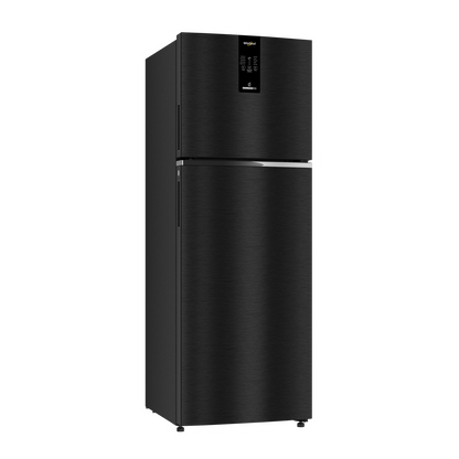 Whirlpool Intellifresh Pro 375 327 Litres 2 Star Frost Free Double Door Convertible Refrigerator with 6th Sense Technology (Grey)