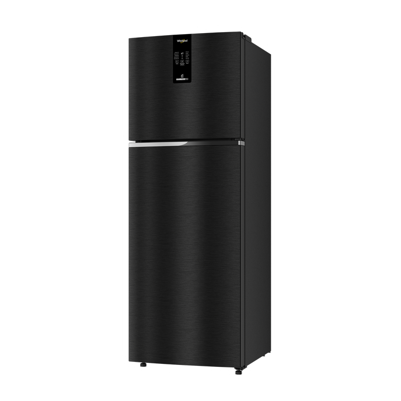 Whirlpool Intellifresh Pro 375 327 Litres 2 Star Frost Free Double Door Convertible Refrigerator with 6th Sense Technology (Grey)