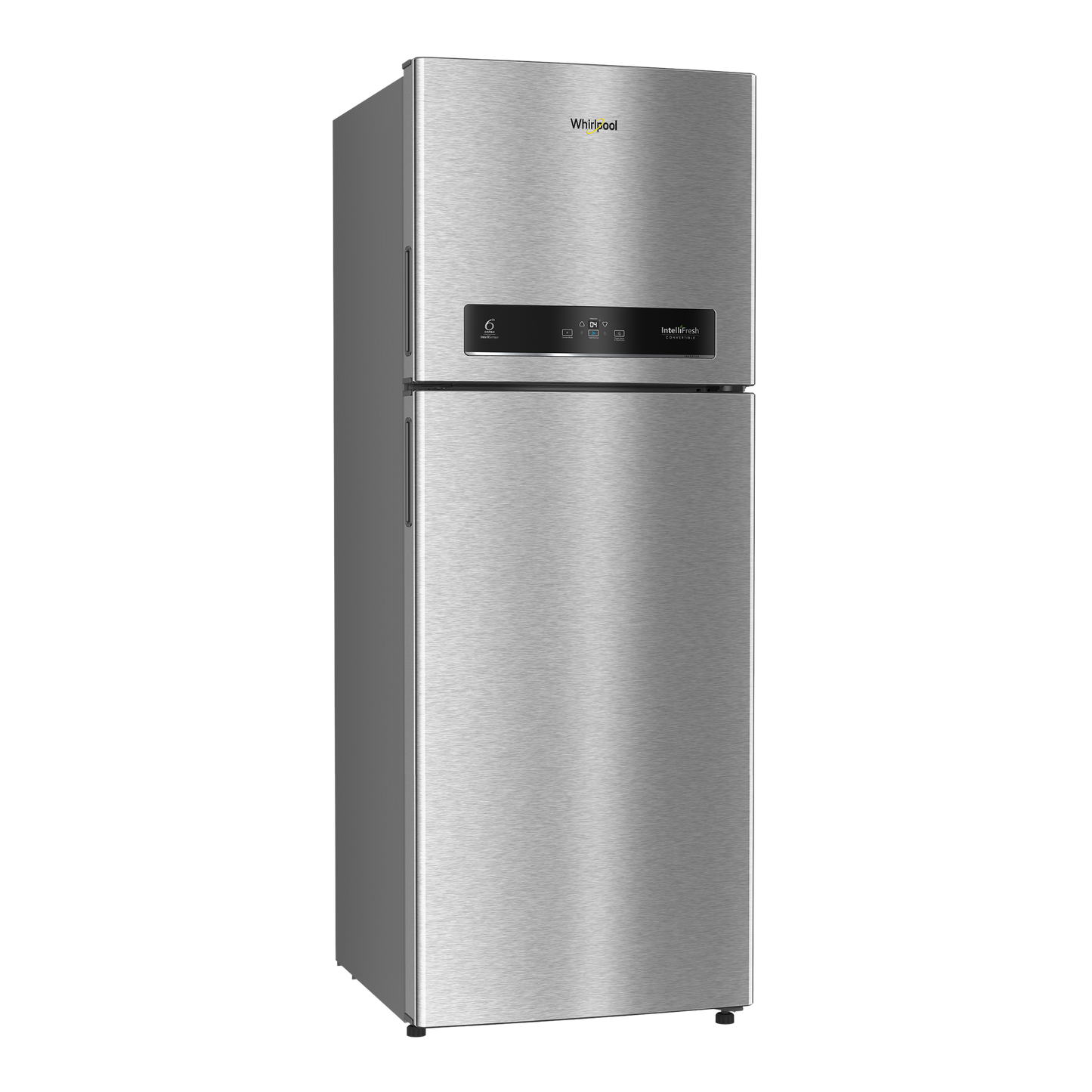 Whirlpool Intellifresh 480 431 Litres 2 Star Frost Free Double Door Convertible Refrigerator with 6th Sense Technology (Grey)