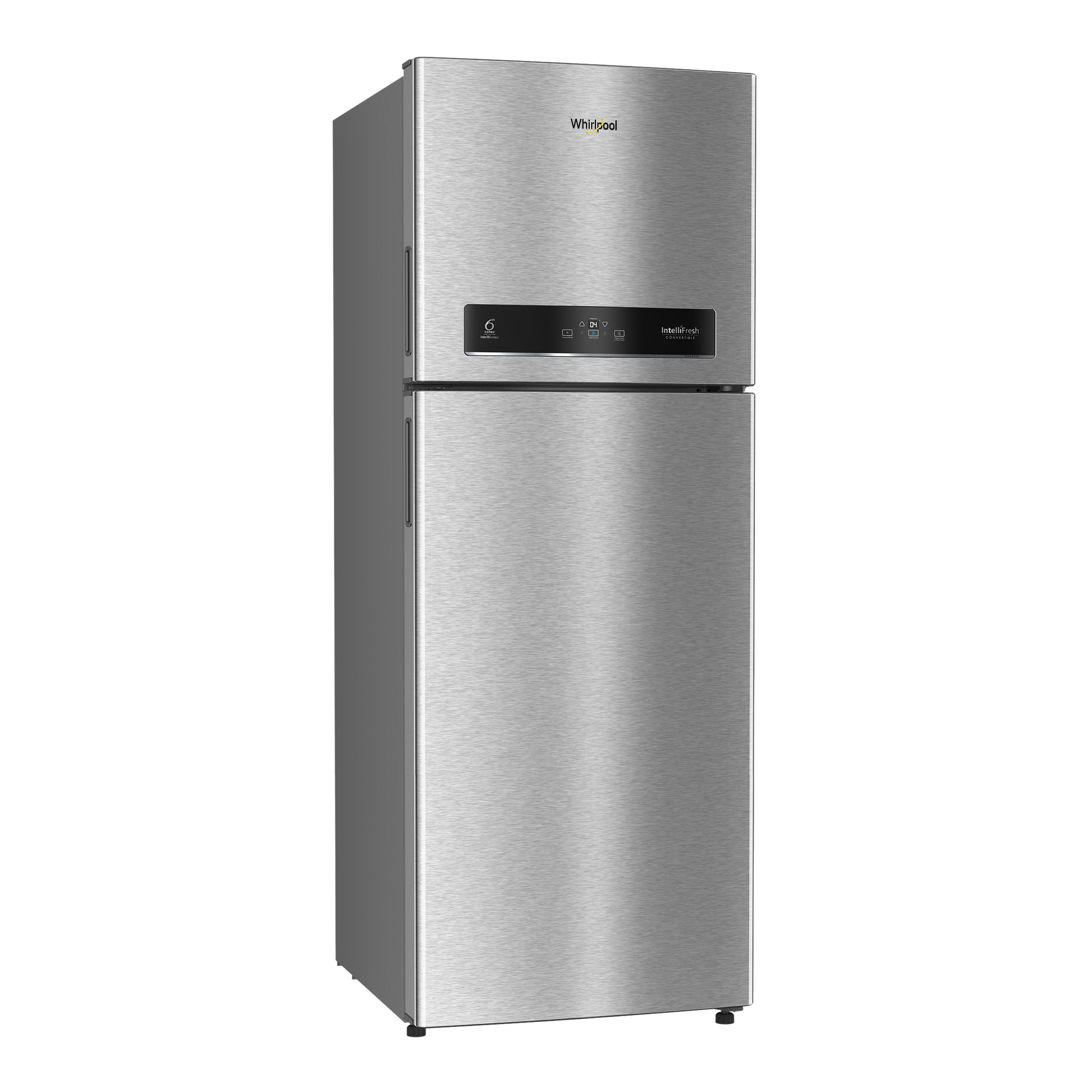 Whirlpool Intellifresh 480 431 Litres 2 Star Frost Free Double Door Convertible Refrigerator with 6th Sense Technology (Grey)