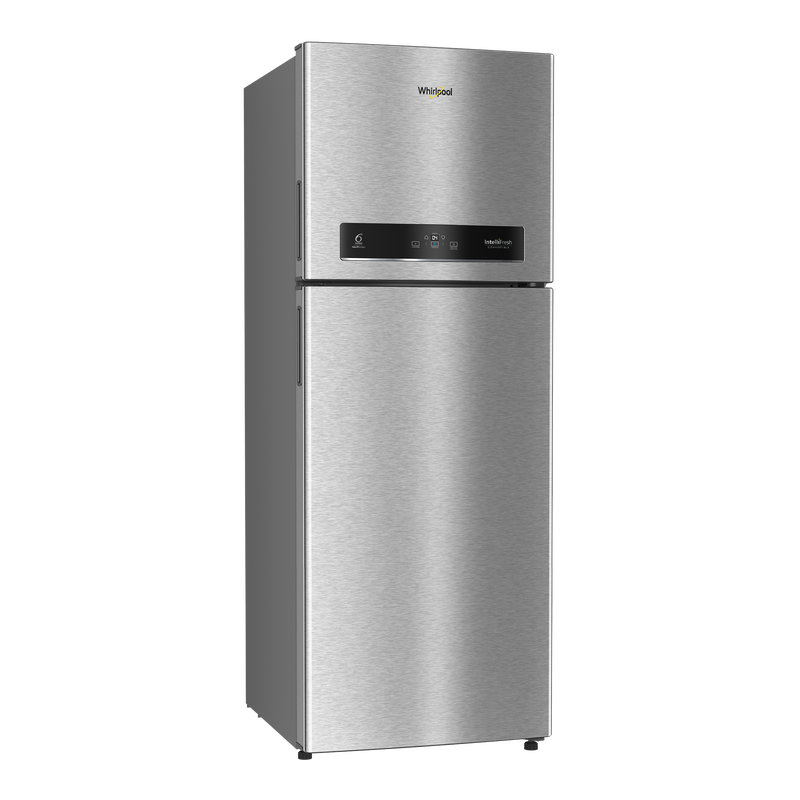 Whirlpool Intellifresh 480 431 Litres 2 Star Frost Free Double Door Convertible Refrigerator with 6th Sense Technology (Grey)