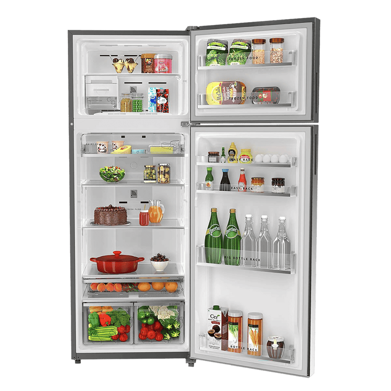 Whirlpool Intellifresh 480 431 Litres 2 Star Frost Free Double Door Convertible Refrigerator with 6th Sense Technology (Grey)