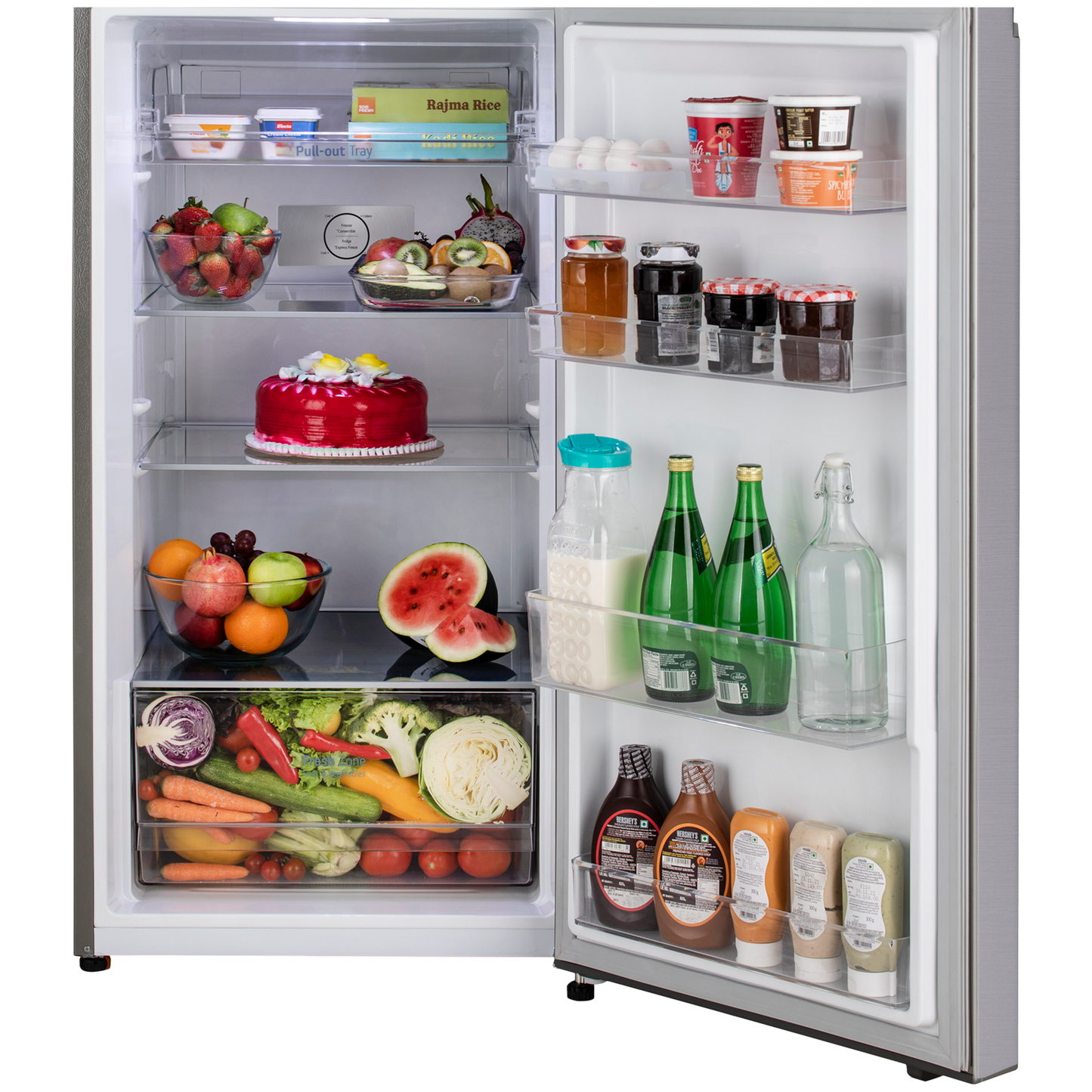 LG 343 Litres 2 Star Frost Free Double Door Convertible Refrigerator with Smart Diagnosis (GL-S382SUSY.AUSZEBN, Urban Steel)