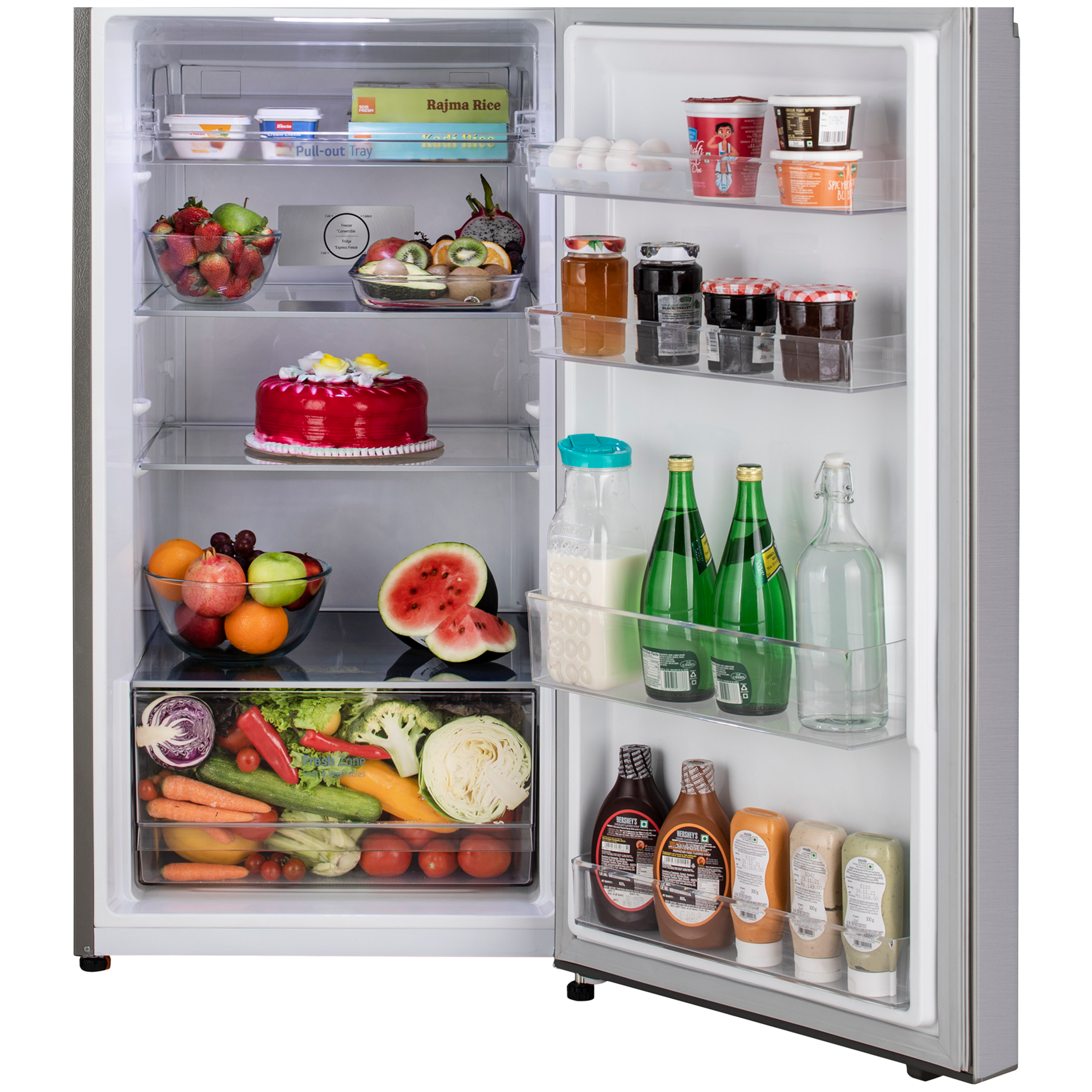 LG 343 Litres 2 Star Frost Free Double Door Convertible Refrigerator with Smart Diagnosis (GL-S382SUSY.AUSZEBN, Urban Steel)