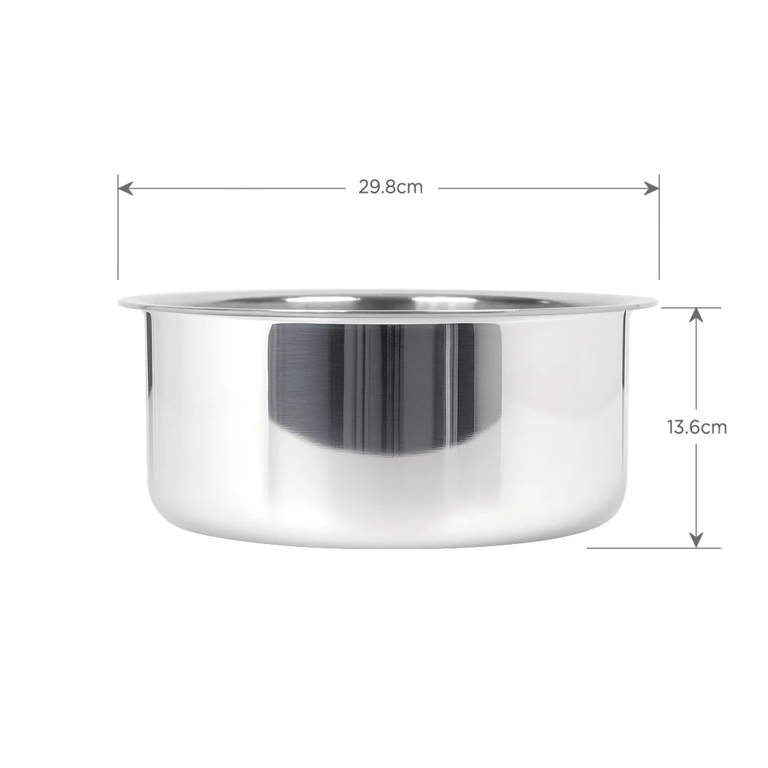 Meyer Trivantage 26cm Tri-Ply Stainless Steel Tope With Lid