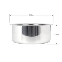 Meyer Trivantage 26cm Tri-Ply Stainless Steel Tope With Lid
