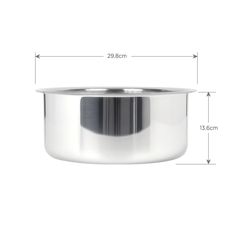 Meyer Trivantage 26cm Tri-Ply Stainless Steel Tope With Lid