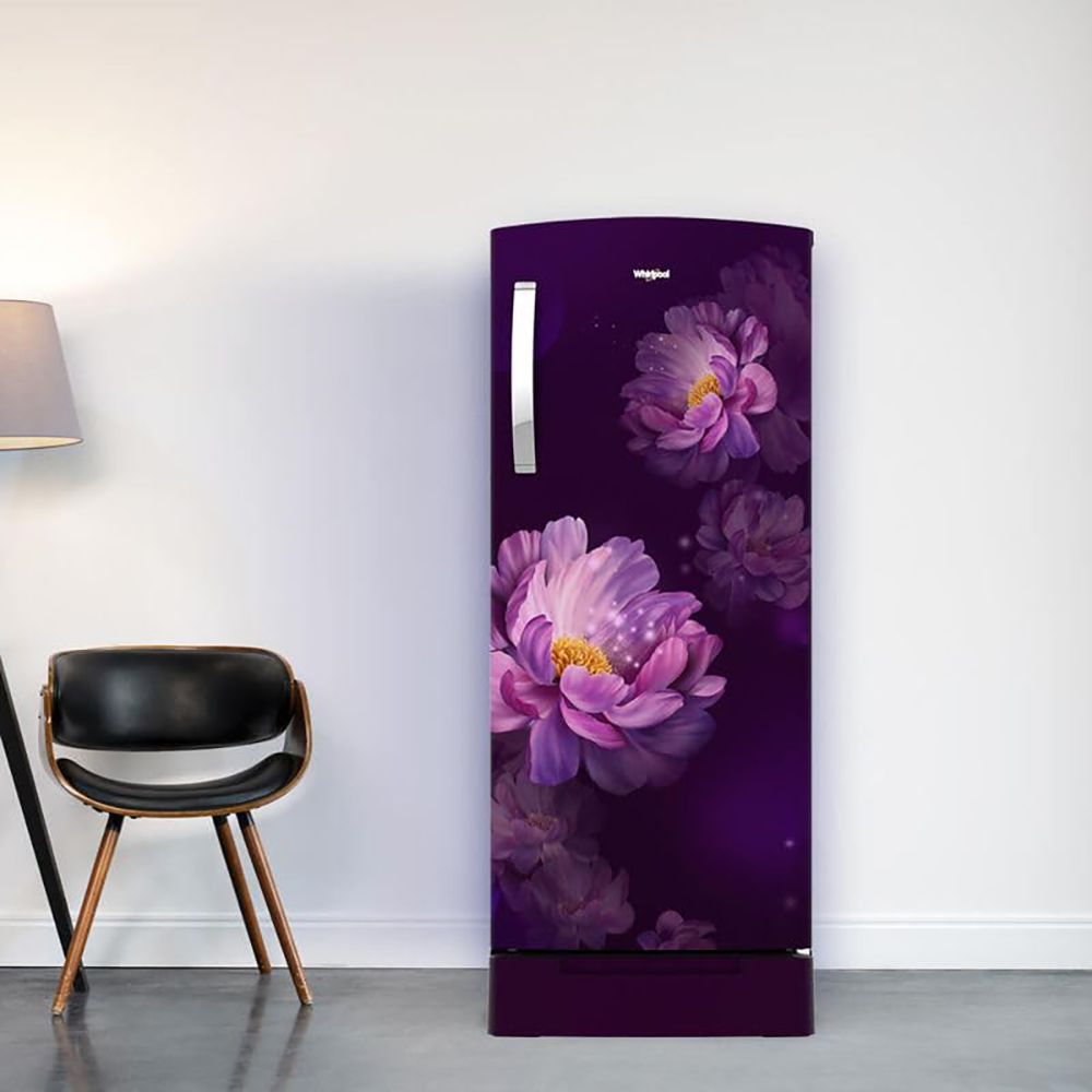 Whirlpool IMPRO 192 Litres 3 Star Direct Cool Single Door Refrigerator with Stabilizer Free Operation (215 IMPRO ROY, Purple)
