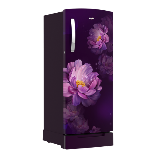 Whirlpool IMPRO 192 Litres 3 Star Direct Cool Single Door Refrigerator with Stabilizer Free Operation (215 IMPRO ROY, Purple)