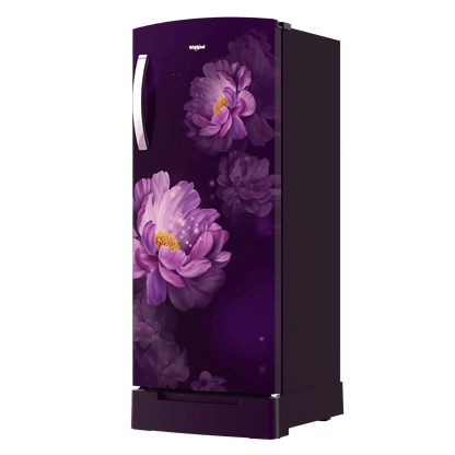 Whirlpool IMPRO 192 Litres 3 Star Direct Cool Single Door Refrigerator with Stabilizer Free Operation (215 IMPRO ROY, Purple)