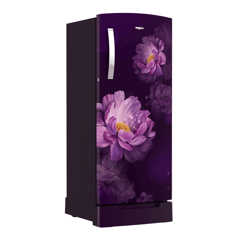 Whirlpool IMPRO 192 Litres 3 Star Direct Cool Single Door Refrigerator with Stabilizer Free Operation (215 IMPRO ROY, Purple)