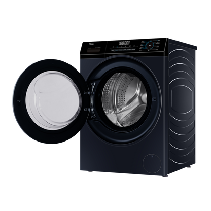 Haier 7 kg 5 Star Inverter Fully Automatic Front Load Washing Machine (HW70-IM12929BKU1, Anti Bacterial Technology, Black)