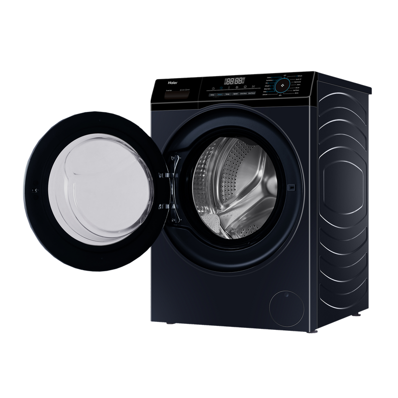 Haier 7 kg 5 Star Inverter Fully Automatic Front Load Washing Machine (HW70-IM12929BKU1, Anti Bacterial Technology, Black)