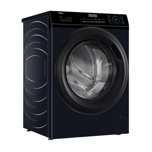 Haier 7 kg 5 Star Inverter Fully Automatic Front Load Washing Machine (HW70-IM12929BKU1, Anti Bacterial Technology, Black)