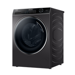 Haier 9 kg Fully Automatic Front Load Washing Machine (HW90-DM14959CS8U1, Direct Motion Motor, Dark Jade Silver)