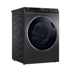 Haier 9 kg Fully Automatic Front Load Washing Machine (HW90-DM14959CS8U1, Direct Motion Motor, Dark Jade Silver)