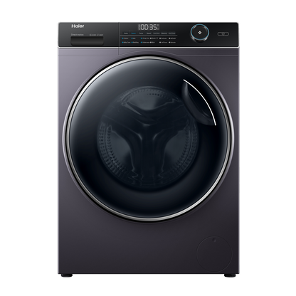 Haier 8 kg Fully Automatic Front Load Washing Machine (HW80-DM14959CS6U1, Direct Motion Motor, Starry Silver)