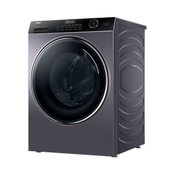 Haier 8 kg Fully Automatic Front Load Washing Machine (HW80-DM14959CS6U1, Direct Motion Motor, Starry Silver)