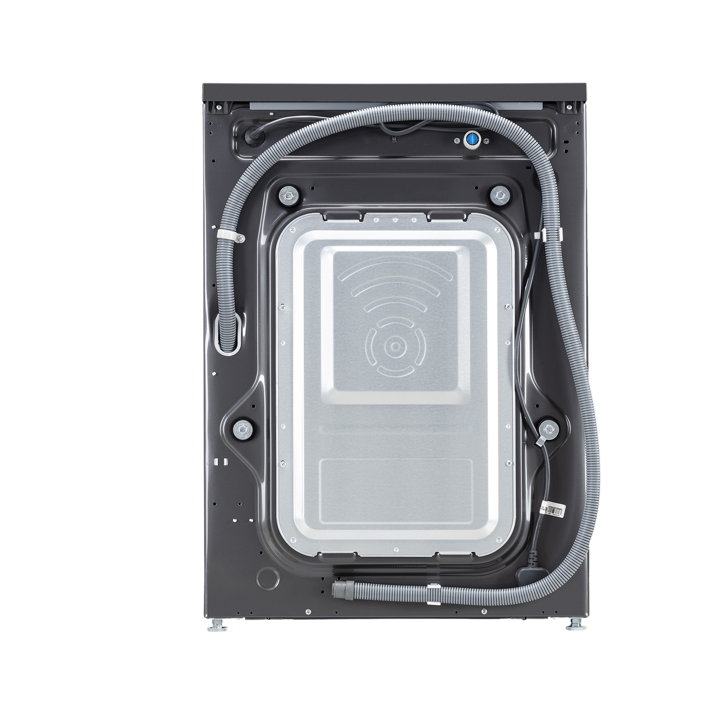 LG 8 Kg 5 Star Inverter Fully Automatic Front Load Washing Machine (FHP1208A5M.AMBQEIL, In-built Heater, Middle Black)