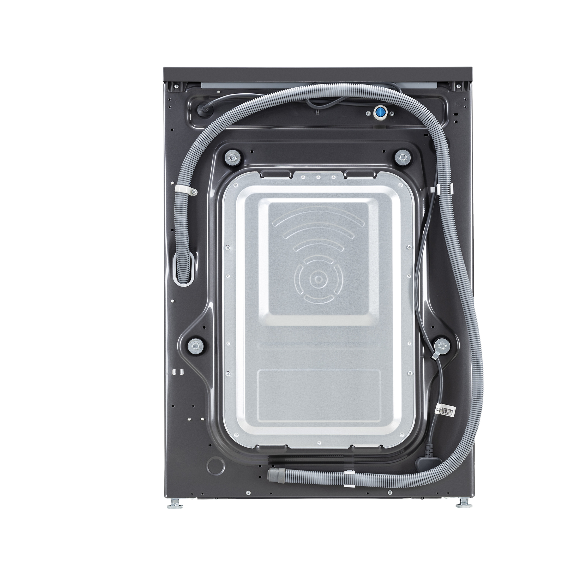 LG 8 Kg 5 Star Inverter Fully Automatic Front Load Washing Machine (FHP1208A5M.AMBQEIL, In-built Heater, Middle Black)