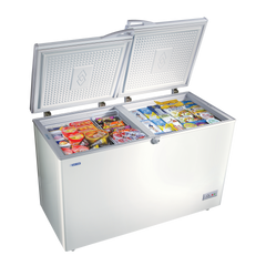 Blue Star 335 Litres Double Door Chest Freezer (Direct Cooling Technology, CHFK350DGS, White)