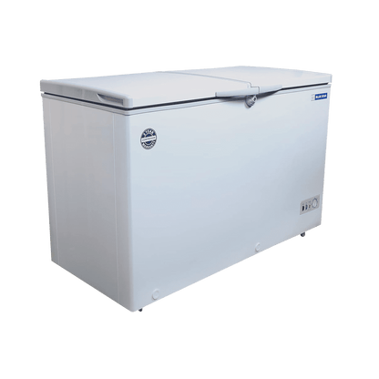 Blue Star 335 Litres Double Door Chest Freezer (Direct Cooling Technology, CHFK350DGS, White)