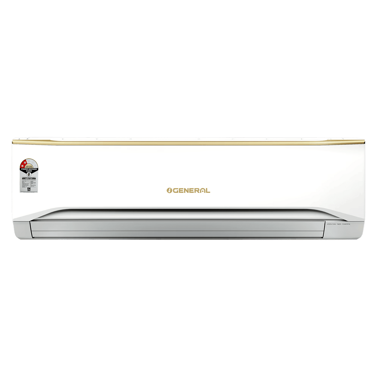 O GENERAL 2 Ton 2 Star Split AC (Copper Condenser, Mildew Resistant Filter, ASGA24FUTC-B)-1