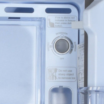 Haier 190 Litres 3 Star Direct Cool Single Door Refrigerator with Antibacterial Gasket (HED-203RFB-P, Red Opal)