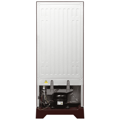 Haier 190 Litres 3 Star Direct Cool Single Door Refrigerator with Antibacterial Gasket (HED-203RFB-P, Red Opal)