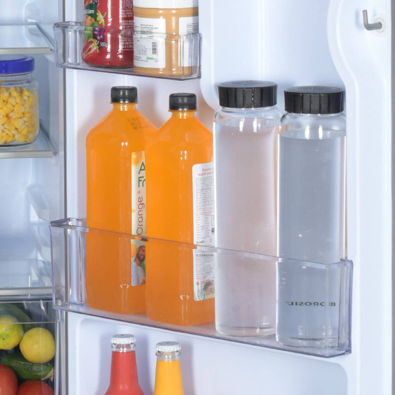Haier 190 Litres 5 Star Direct Cool Single Door Refrigerator with Antibacterial Gasket (HED-205DS-P, Dazzle Steel)