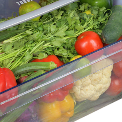 Haier 190 Litres 5 Star Direct Cool Single Door Refrigerator with Antibacterial Gasket (HED-205DS-P, Dazzle Steel)