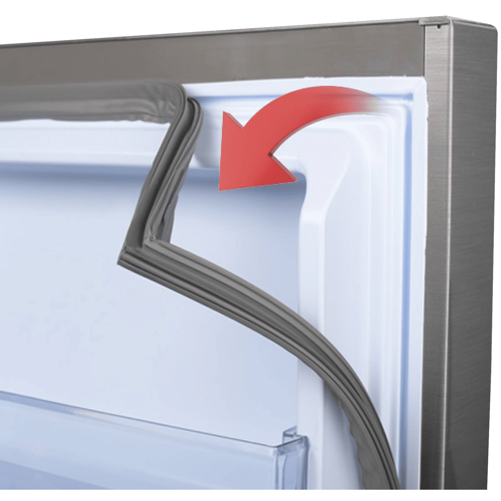 Haier 190 Litres 5 Star Direct Cool Single Door Refrigerator with Antibacterial Gasket (HED-205DS-P, Dazzle Steel)