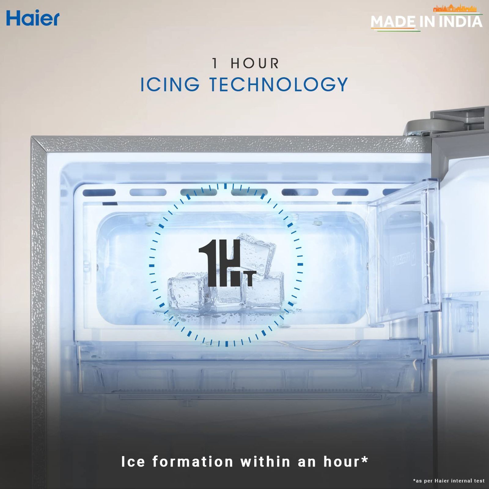 Haier 190 Litres 5 Star Direct Cool Single Door Refrigerator with Antibacterial Gasket (HED-205DS-P, Dazzle Steel)