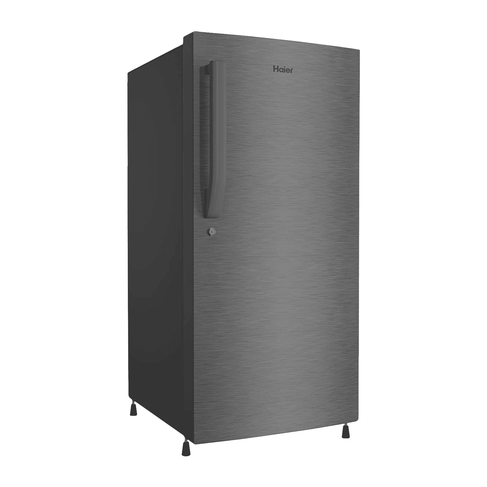 Haier 190 Litres 5 Star Direct Cool Single Door Refrigerator with Antibacterial Gasket (HED-205DS-P, Dazzle Steel)
