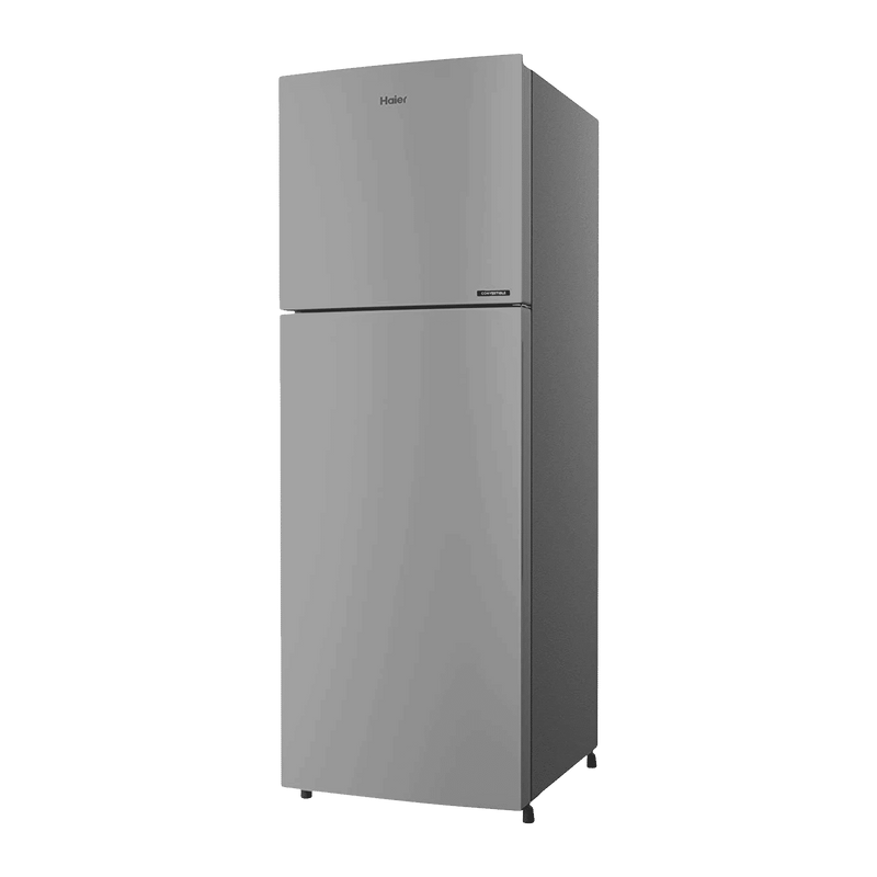 Haier 240 Litres 2 Star Frost Free Double Door Refrigerator with Anti-bacterial Gasket (HEF-252EGS-P, Moon Silver)