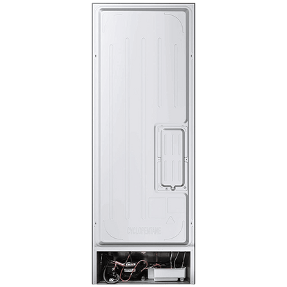 Haier 325 Litres 3 Star Frost Free Double Door Bottom Mount Convertible Refrigerator with Antibacterial Gasket (HEB-333DS-P, Dazzle Steel)