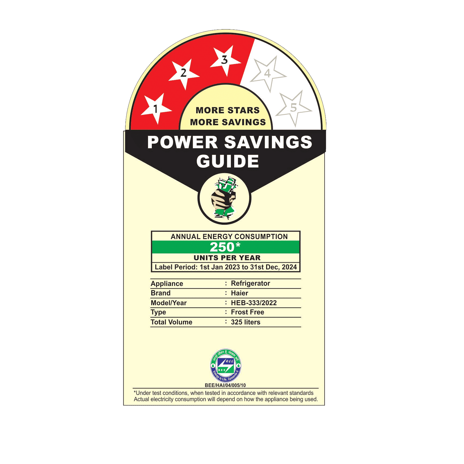 Haier 325 Litres 3 Star Frost Free Double Door Bottom Mount Convertible Refrigerator with Antibacterial Gasket (HEB-333DS-P, Dazzle Steel)