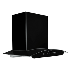 FABER SUNNY IN HC SC FL LG 60cm 1200m3/hr Ducted Auto Clean Wall Mounted Chimney with Touch & Gesture Control (Black)