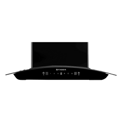 FABER SUNNY IN HC SC FL LG 60cm 1200m3/hr Ducted Auto Clean Wall Mounted Chimney with Touch & Gesture Control (Black)