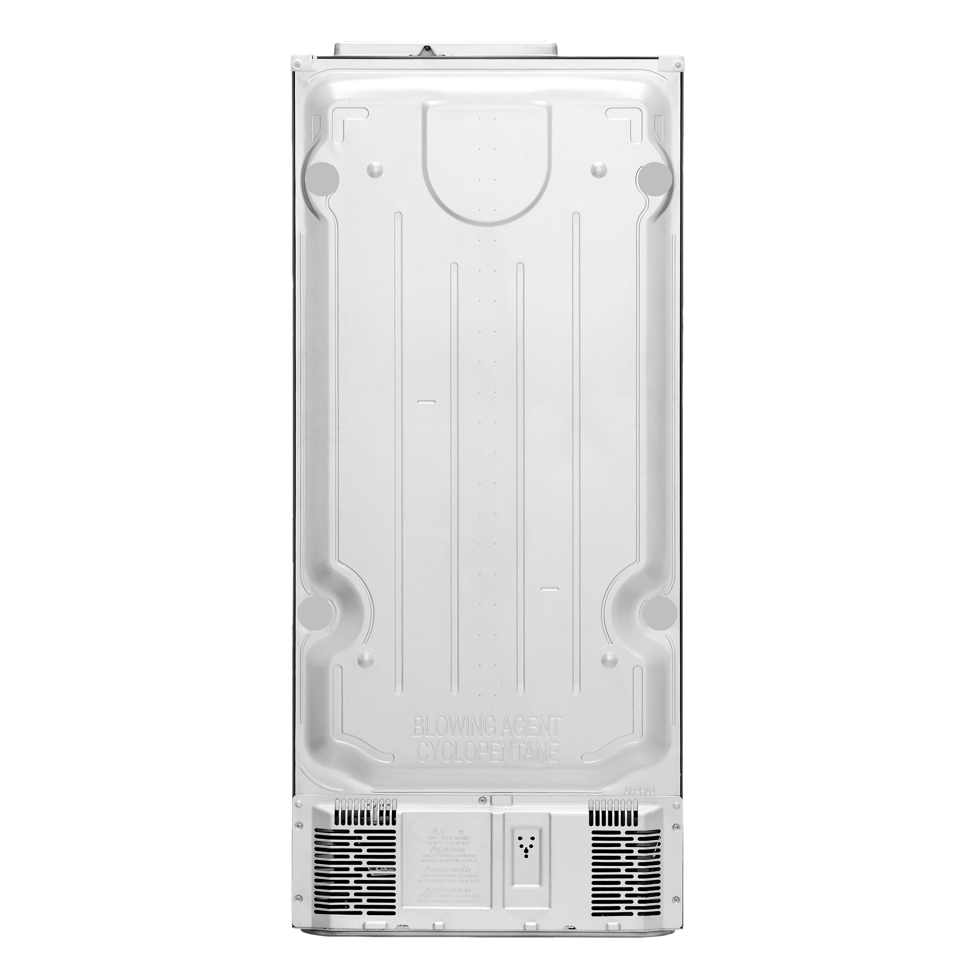 LG 506 Litres 1 Star Frost Free Double Door Refrigerator with Stabilizer Free Operation (GN-H702HLHM.APZQEBN, Platinum Silver)